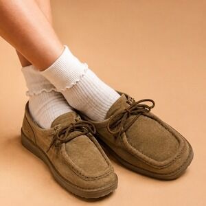 Mudd Vintage Y2K Daily Suede Leather Loafers Shoes